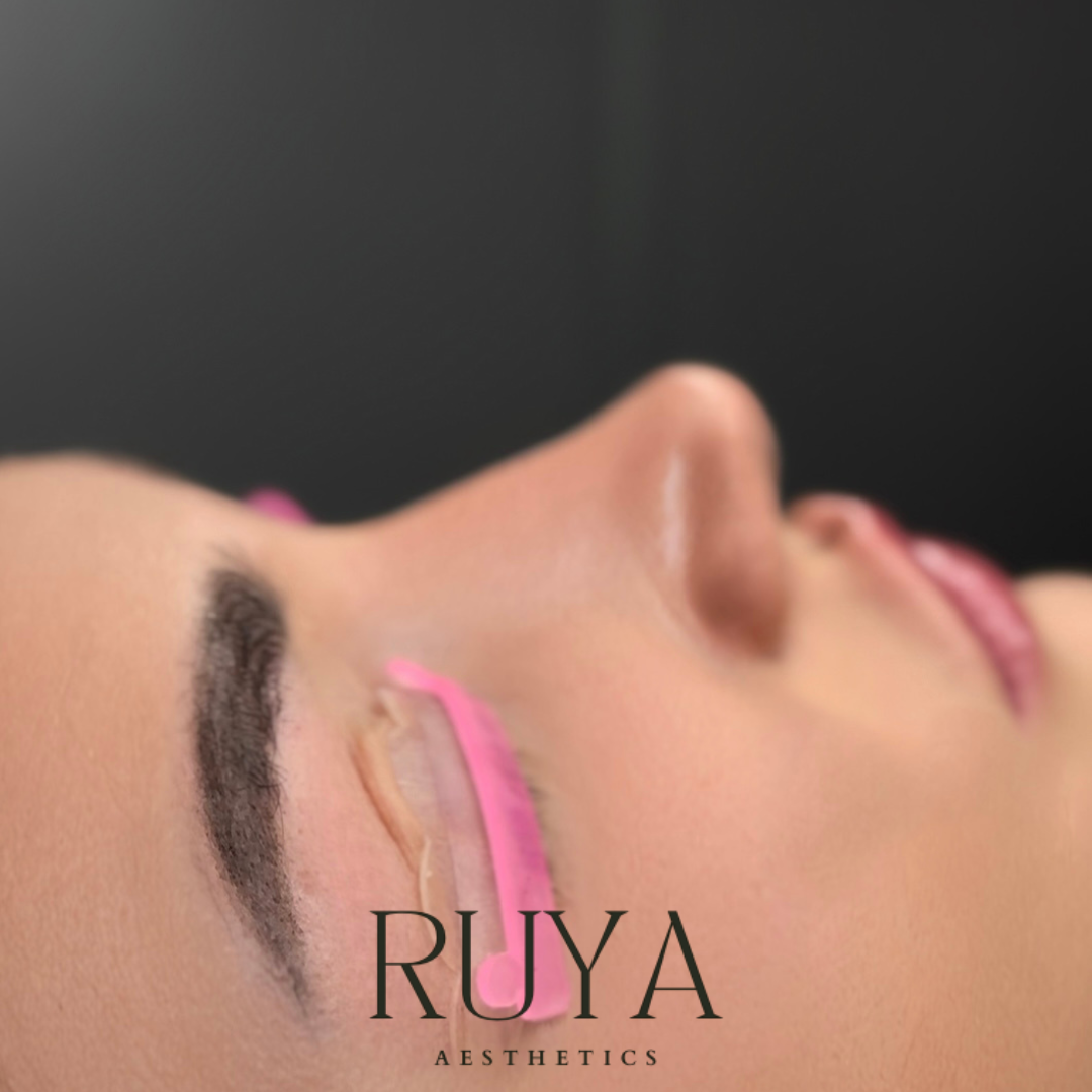 Laminacija trepalnic v Ruya Aesthetics